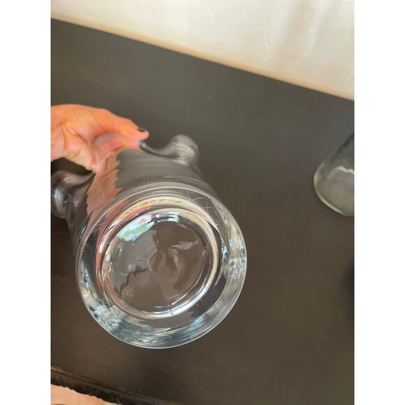 Vintage mid-century hand blown glass vase - Picture 5 of 5